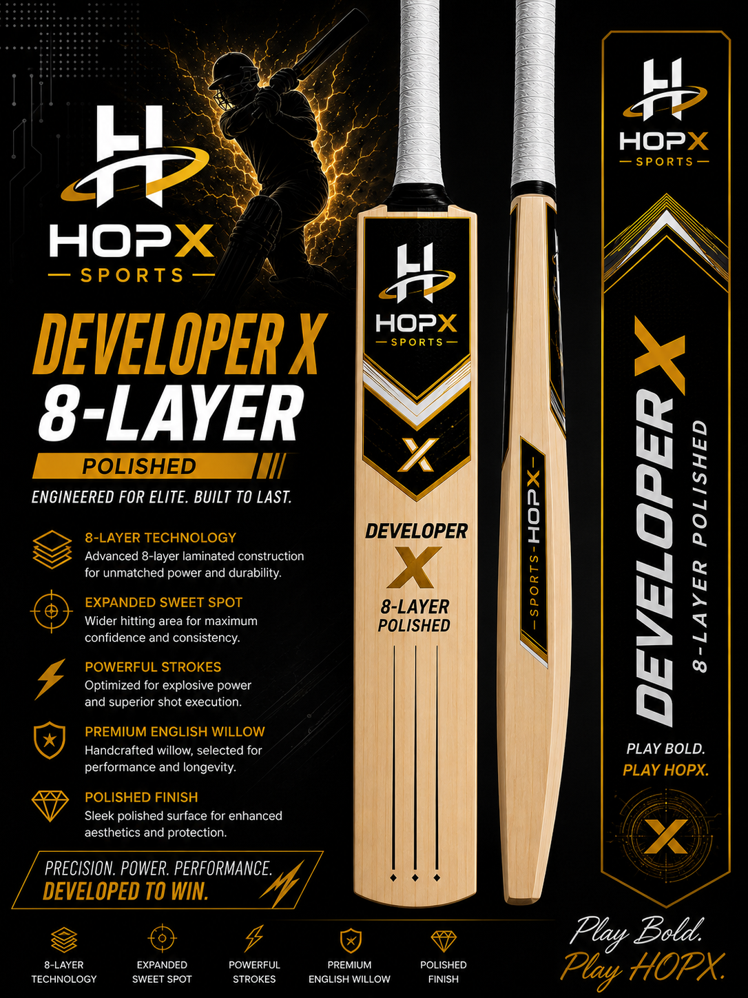 Developer X 8-Layer Polished